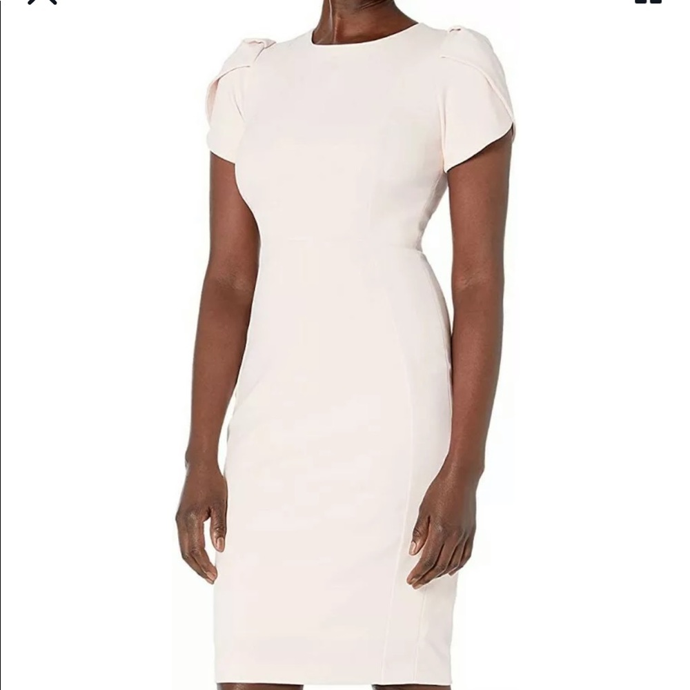 Calvin Klein Tulip Sleeve Dress